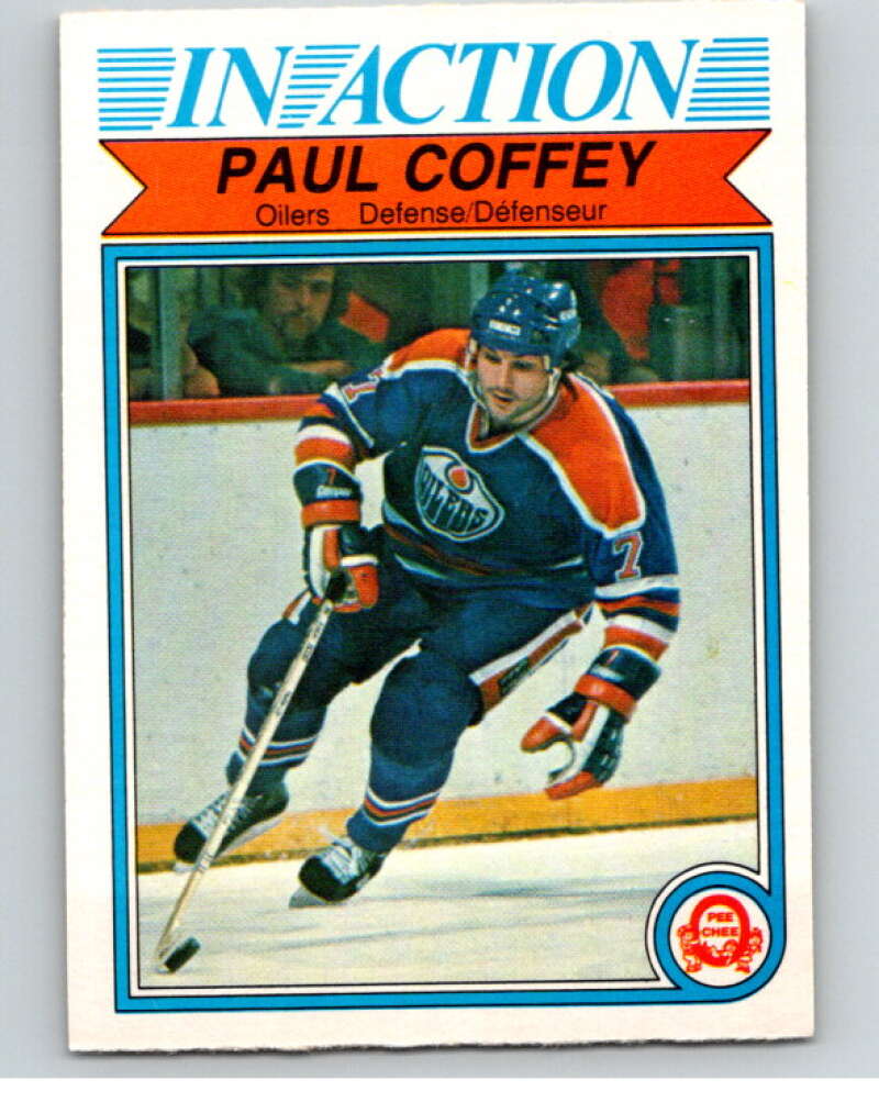 1982-83 O-Pee-Chee #102 Paul Coffey IA  Edmonton Oilers  V57823 Image 1