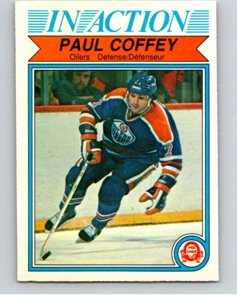 1982-83 O-Pee-Chee #102 Paul Coffey IA  Edmonton Oilers  V57824 Image 1