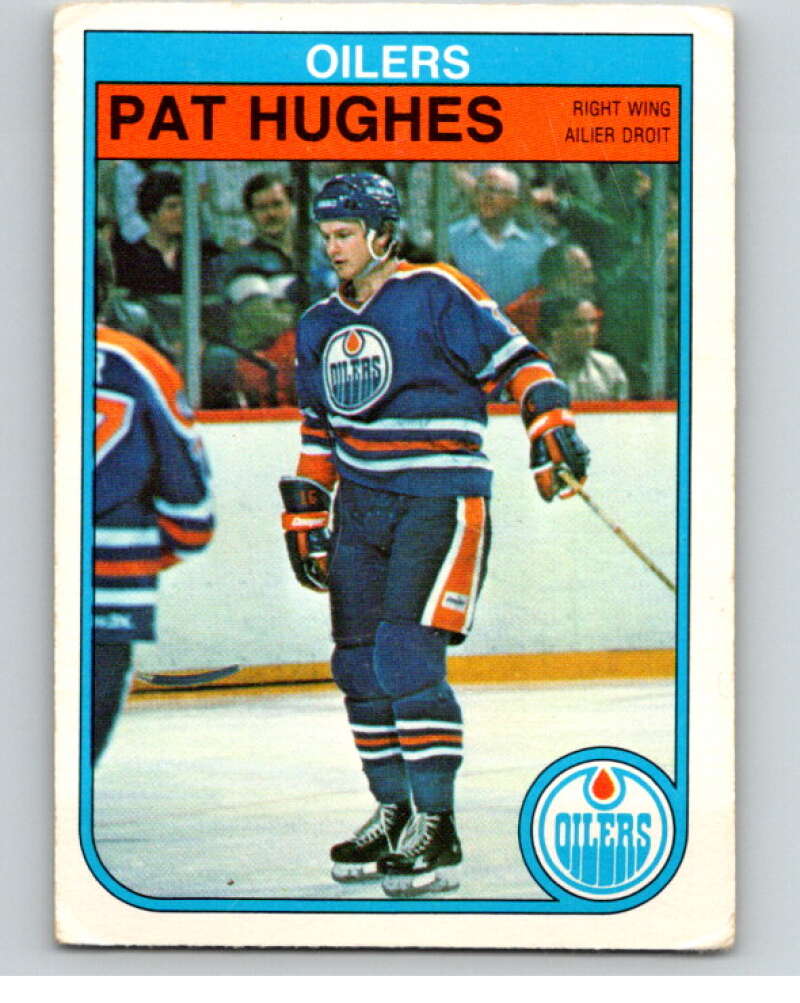 1982-83 O-Pee-Chee #109 Pat Hughes  Edmonton Oilers  V57853 Image 1