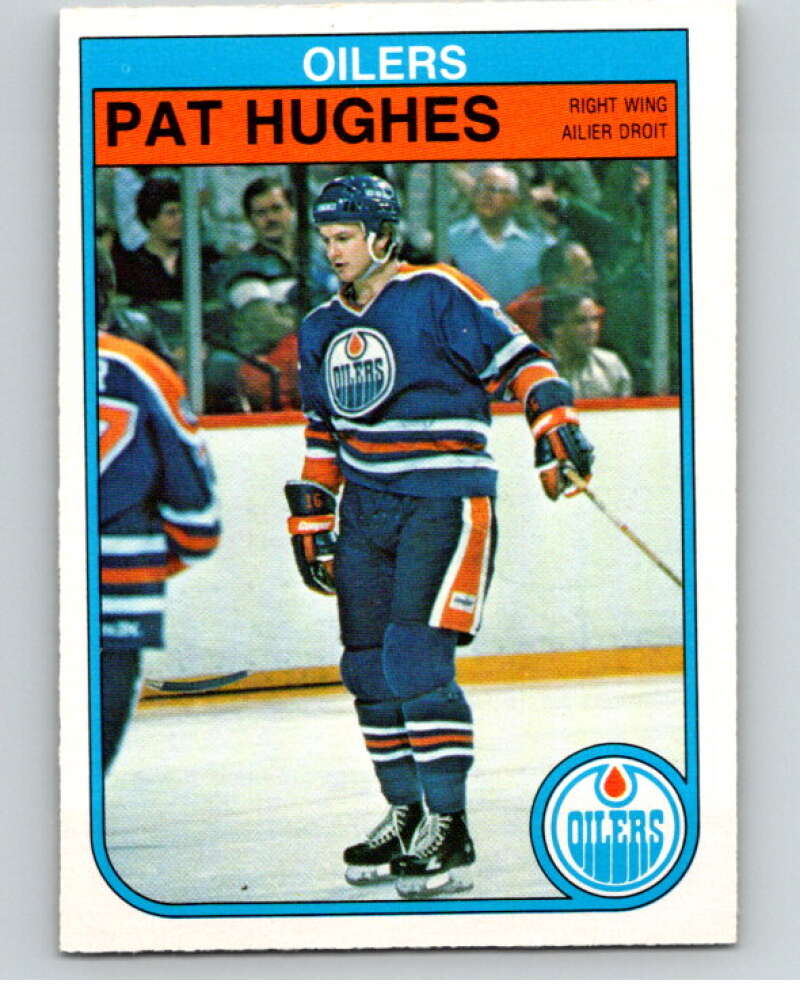 1982-83 O-Pee-Chee #109 Pat Hughes  Edmonton Oilers  V57854 Image 1