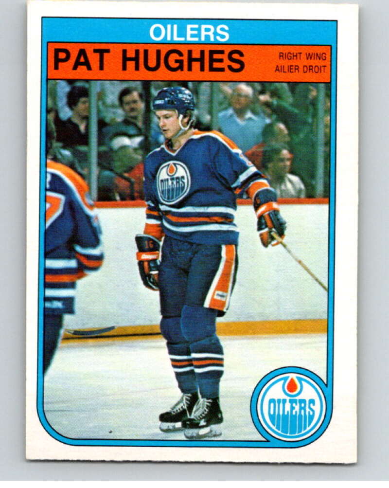 1982-83 O-Pee-Chee #109 Pat Hughes  Edmonton Oilers  V57855 Image 1