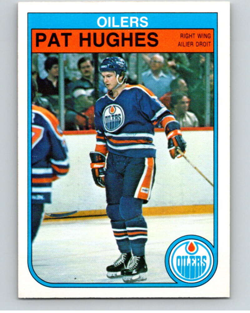 1982-83 O-Pee-Chee #109 Pat Hughes  Edmonton Oilers  V57857 Image 1