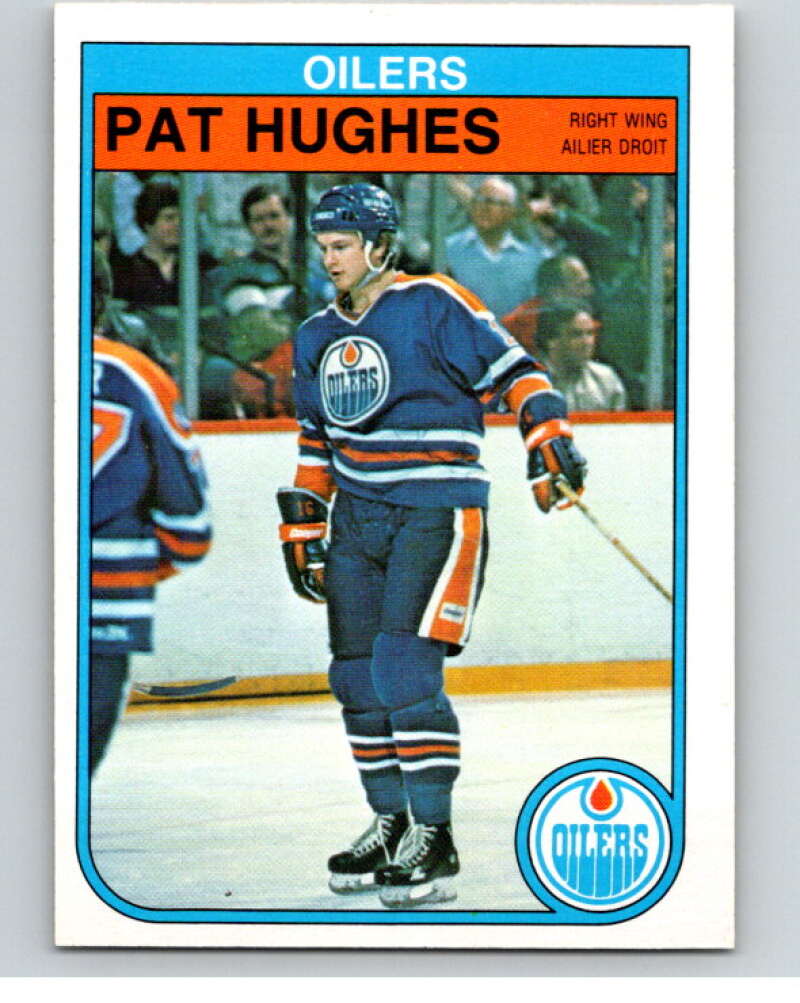 1982-83 O-Pee-Chee #109 Pat Hughes  Edmonton Oilers  V57858 Image 1