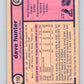 1982-83 O-Pee-Chee #110 Dave Hunter  Edmonton Oilers  V57864 Image 2