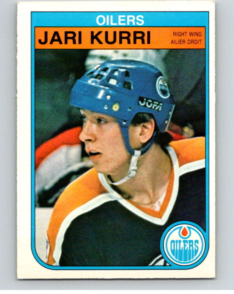 1982-83 O-Pee-Chee #111 Jari Kurri  Edmonton Oilers  V57865 Image 1