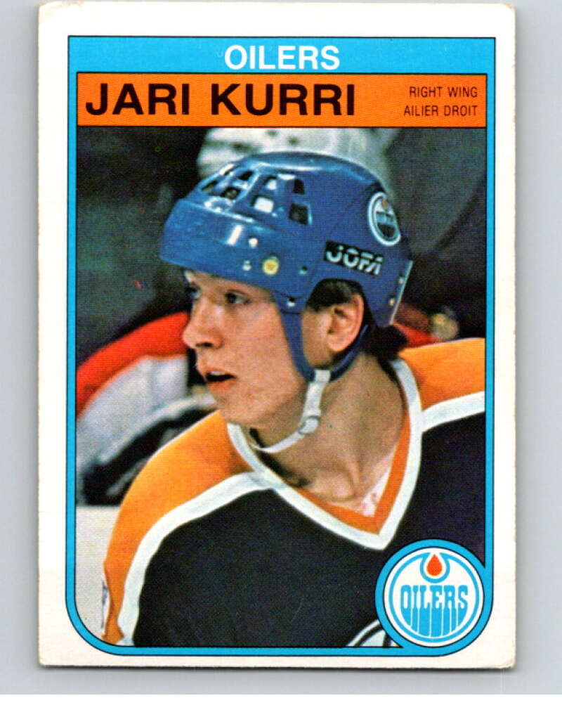 1982-83 O-Pee-Chee #111 Jari Kurri  Edmonton Oilers  V57867 Image 1