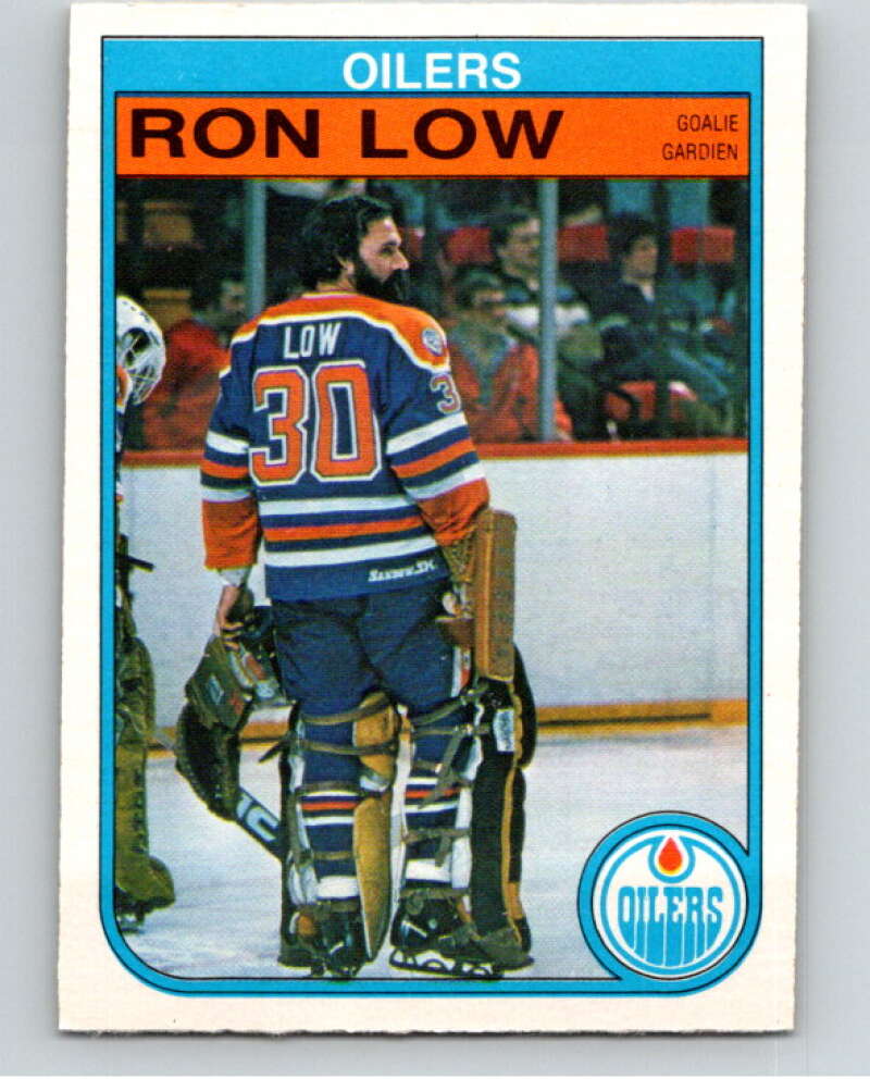 1982-83 O-Pee-Chee #112 Ron Low  Edmonton Oilers  V57868 Image 1