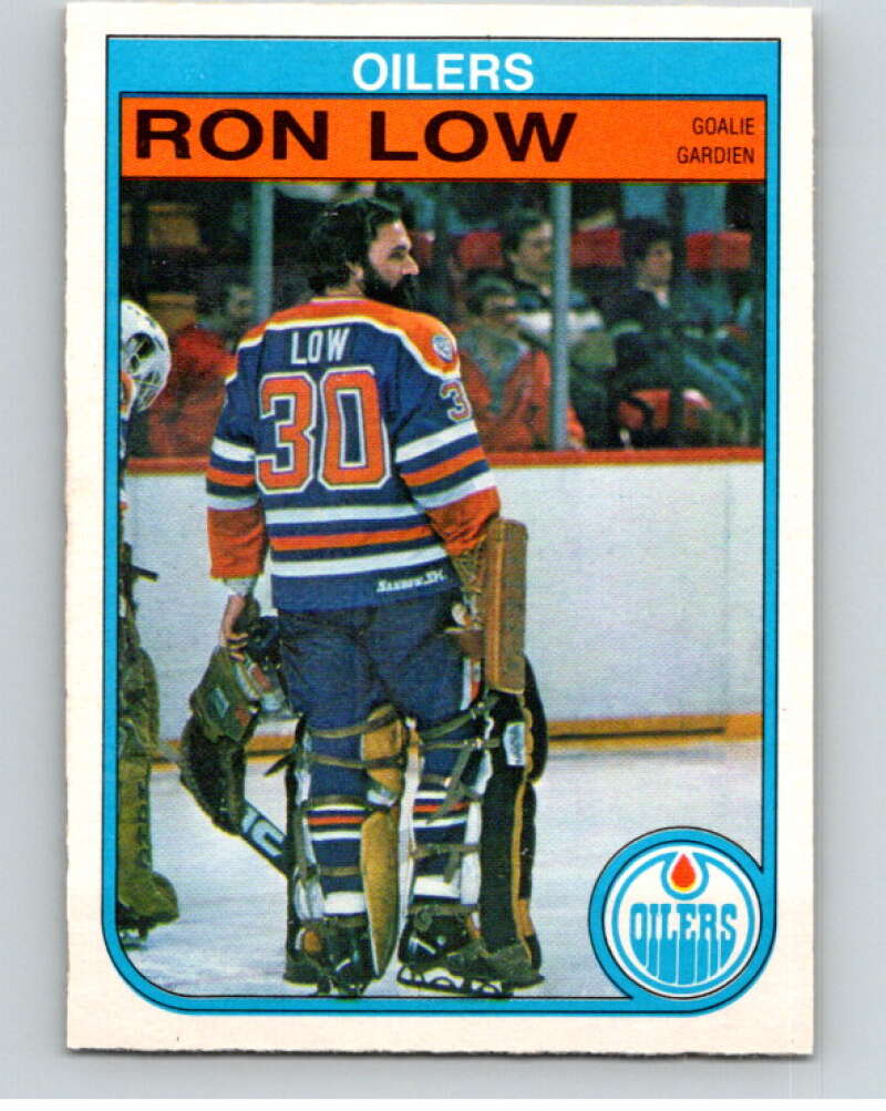 1982-83 O-Pee-Chee #112 Ron Low  Edmonton Oilers  V57869 Image 1