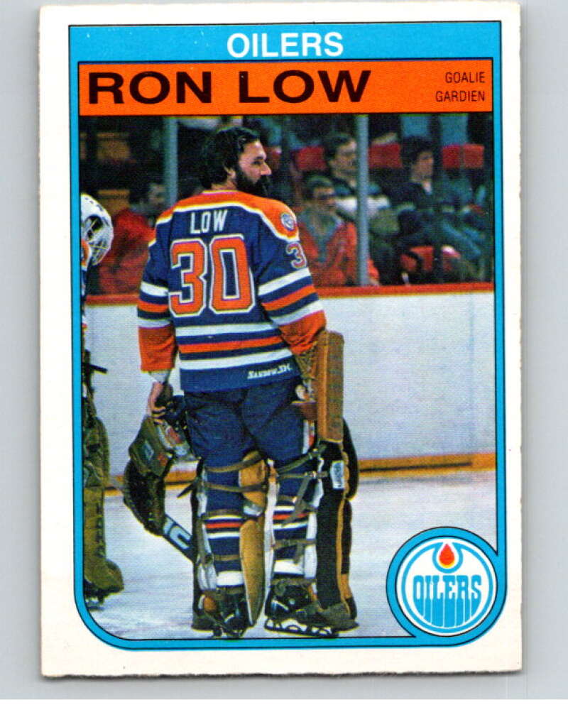 1982-83 O-Pee-Chee #112 Ron Low  Edmonton Oilers  V57870 Image 1