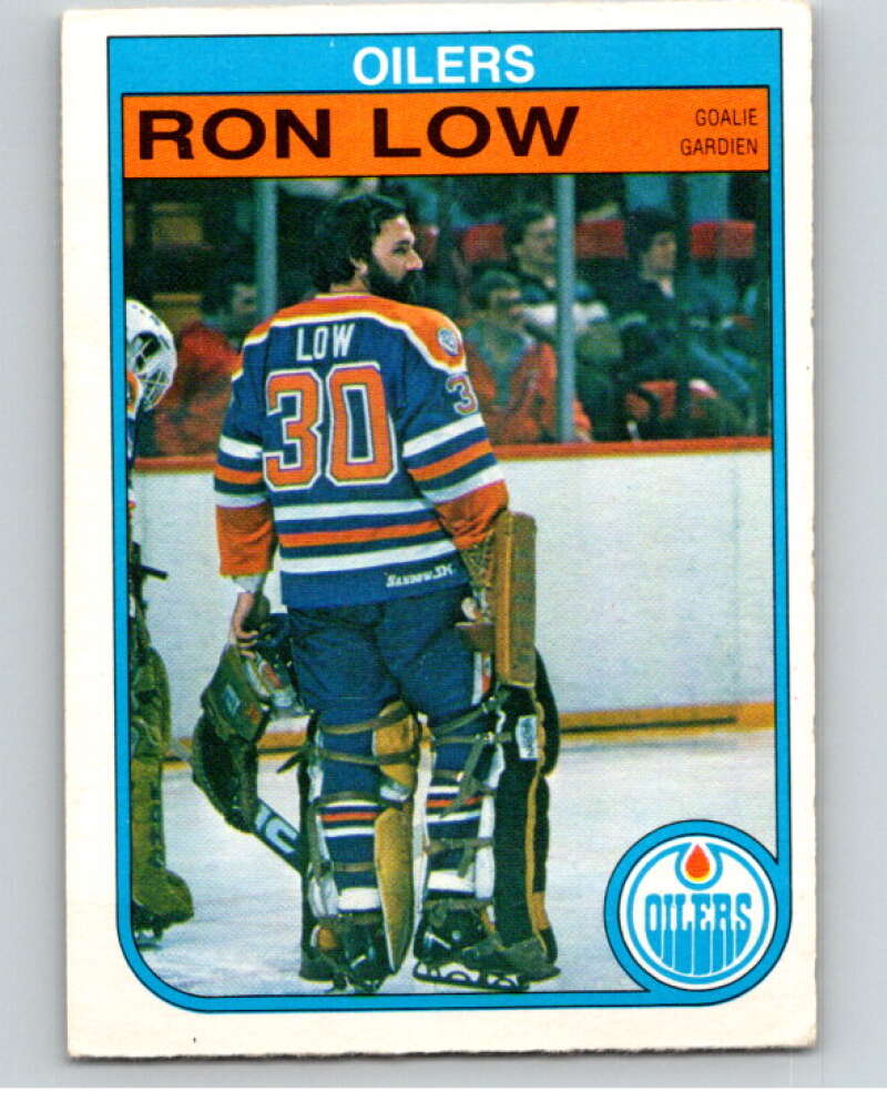 1982-83 O-Pee-Chee #112 Ron Low  Edmonton Oilers  V57872 Image 1