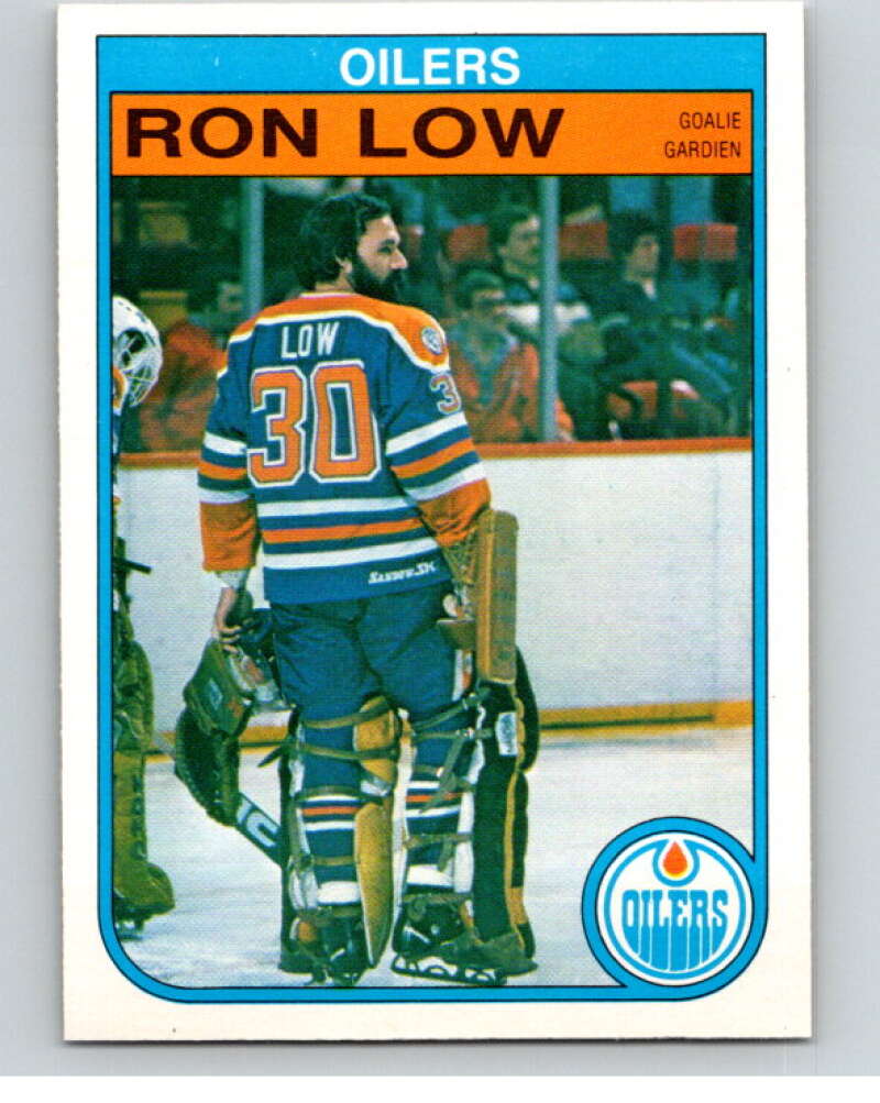 1982-83 O-Pee-Chee #112 Ron Low  Edmonton Oilers  V57874 Image 1