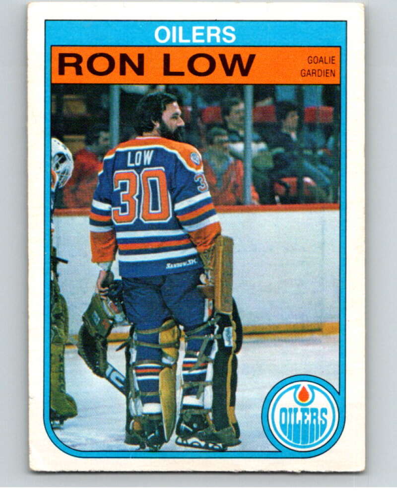 1982-83 O-Pee-Chee #112 Ron Low  Edmonton Oilers  V57875 Image 1