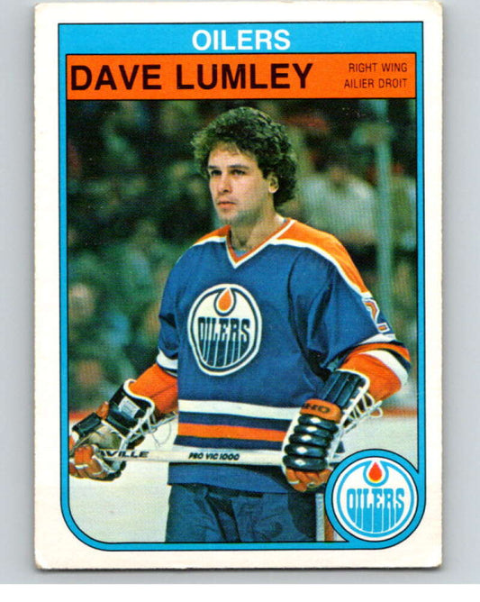 1982-83 O-Pee-Chee #114 Dave Lumley  Edmonton Oilers  V57980 Image 1