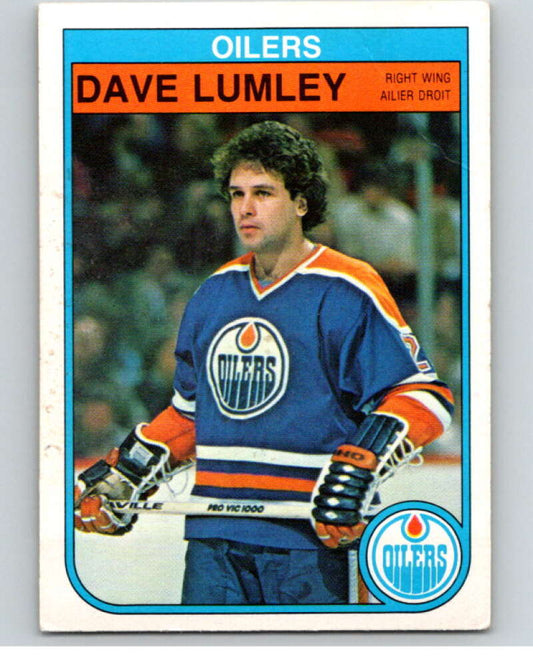 1982-83 O-Pee-Chee #114 Dave Lumley  Edmonton Oilers  V57981 Image 1