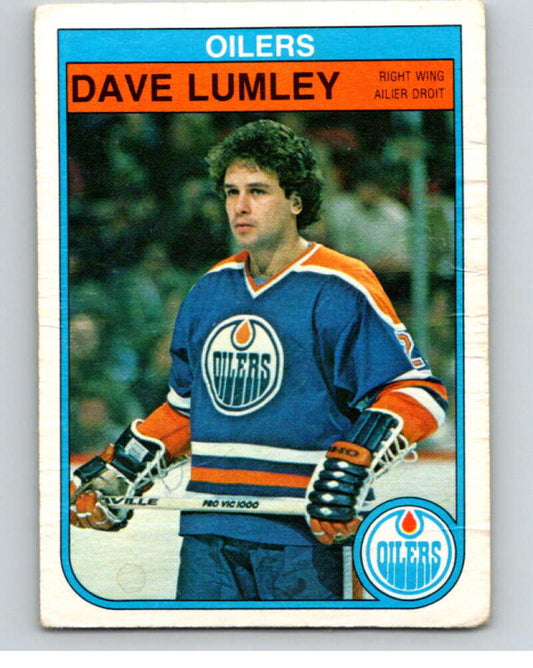 1982-83 O-Pee-Chee #114 Dave Lumley  Edmonton Oilers  V57982 Image 1