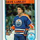 1982-83 O-Pee-Chee #114 Dave Lumley  Edmonton Oilers  V57984 Image 1