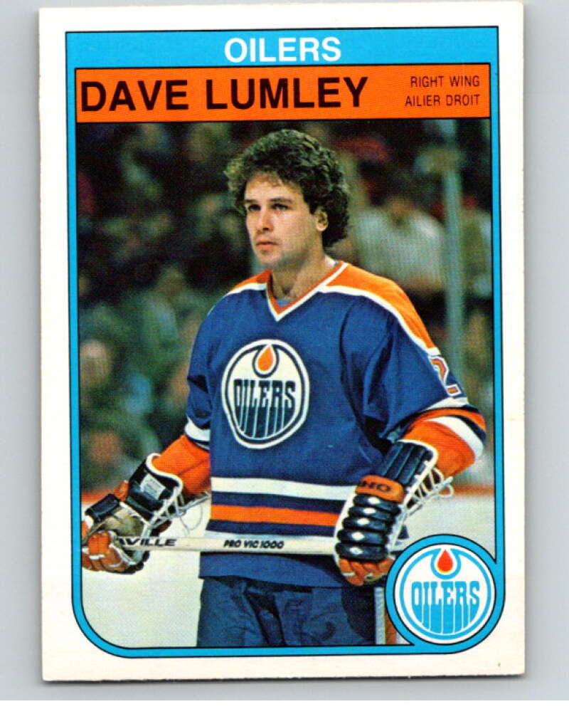 1982-83 O-Pee-Chee #114 Dave Lumley  Edmonton Oilers  V57984 Image 1