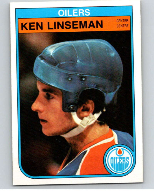 1982-83 O-Pee-Chee #115 Ken Linseman  Edmonton Oilers  V57991 Image 1