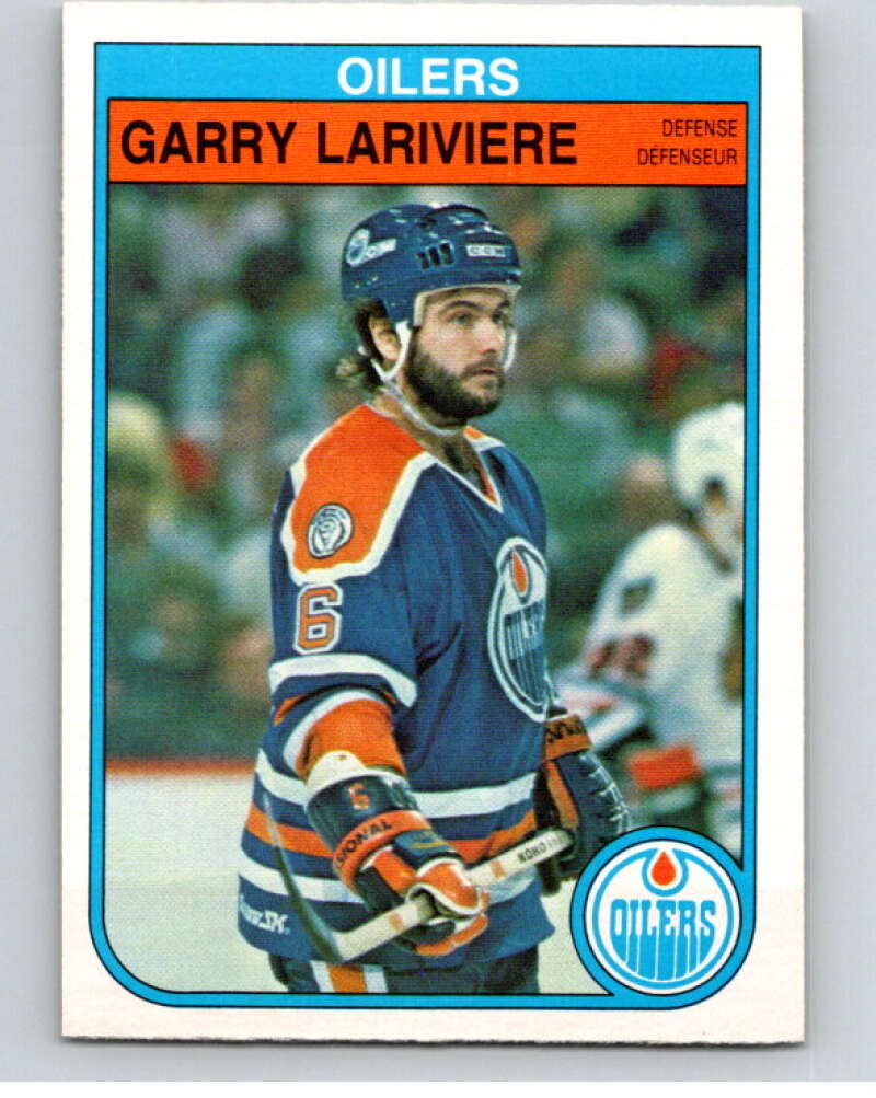 1982-83 O-Pee-Chee #116 Garry Lariviere  Edmonton Oilers  V57993 Image 1