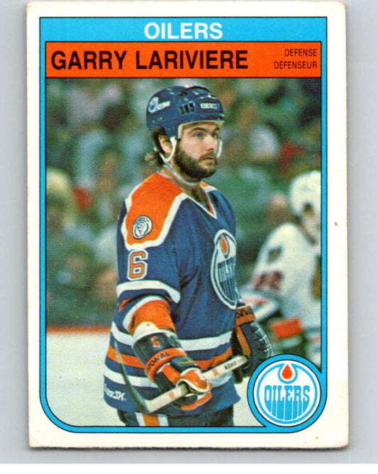 1982-83 O-Pee-Chee #116 Garry Lariviere  Edmonton Oilers  V57994 Image 1