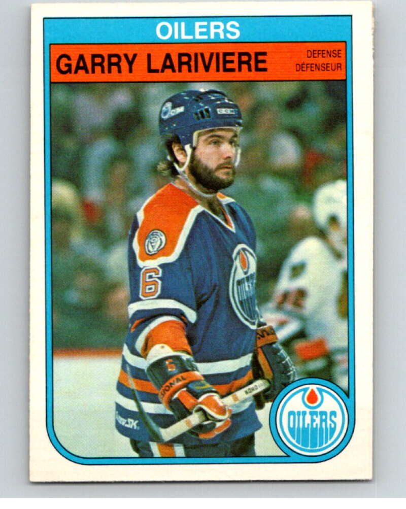 1982-83 O-Pee-Chee #116 Garry Lariviere  Edmonton Oilers  V57995 Image 1