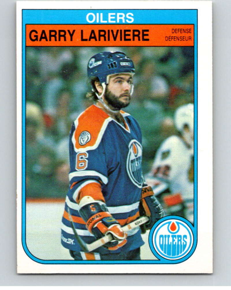 1982-83 O-Pee-Chee #116 Garry Lariviere  Edmonton Oilers  V57996 Image 1