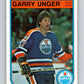 1982-83 O-Pee-Chee #120 Garry Unger  RC Rookie Edmonton Oilers  V58026 Image 1