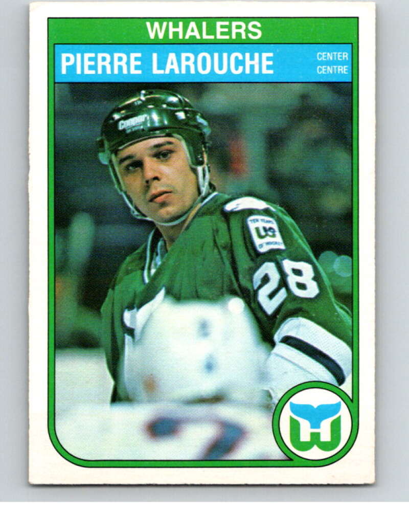 1982-83 O-Pee-Chee #125 Pierre Larouche  Hartford Whalers  V58062 Image 1