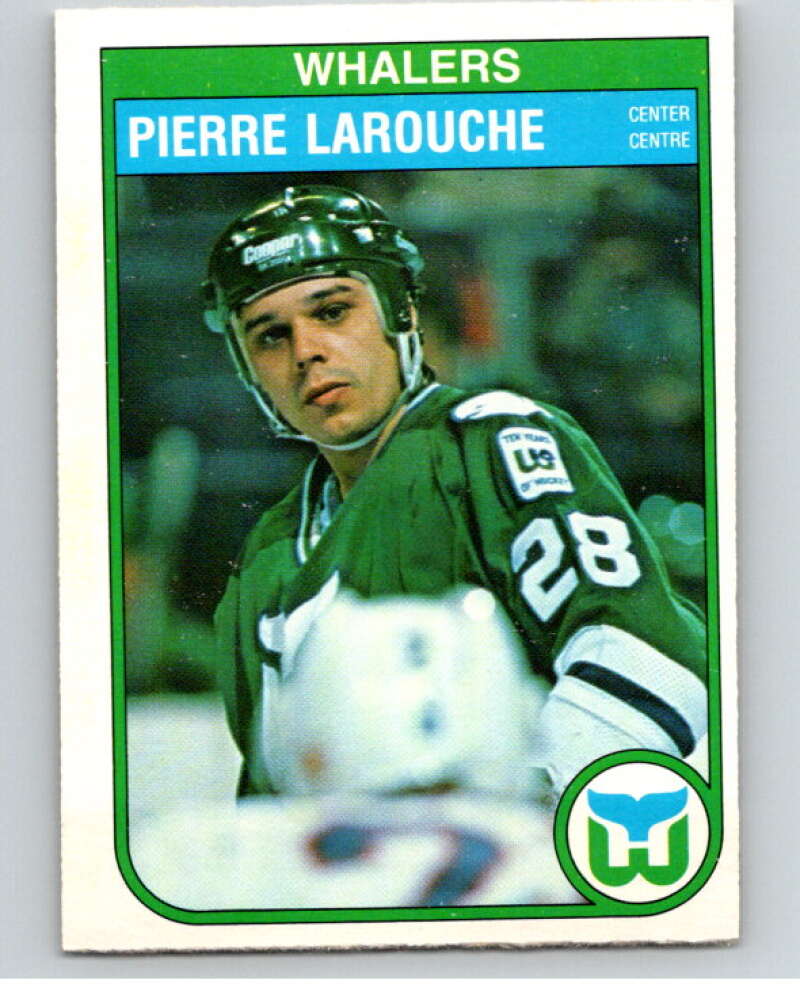 1982-83 O-Pee-Chee #125 Pierre Larouche  Hartford Whalers  V58063 Image 1