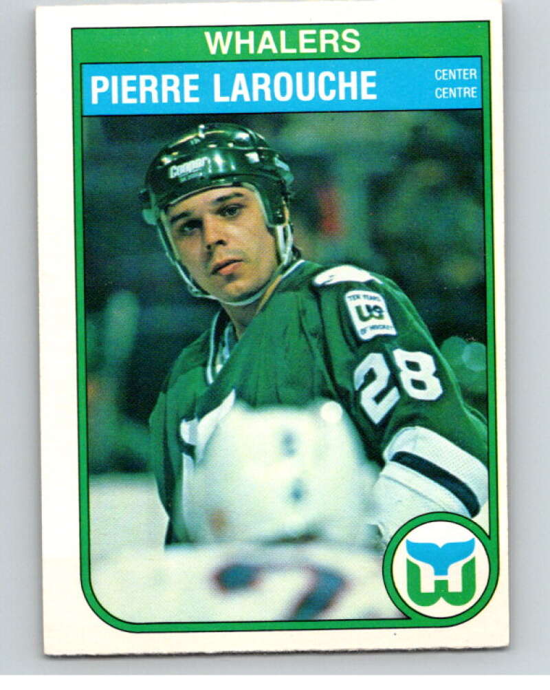 1982-83 O-Pee-Chee #125 Pierre Larouche  Hartford Whalers  V58066 Image 1