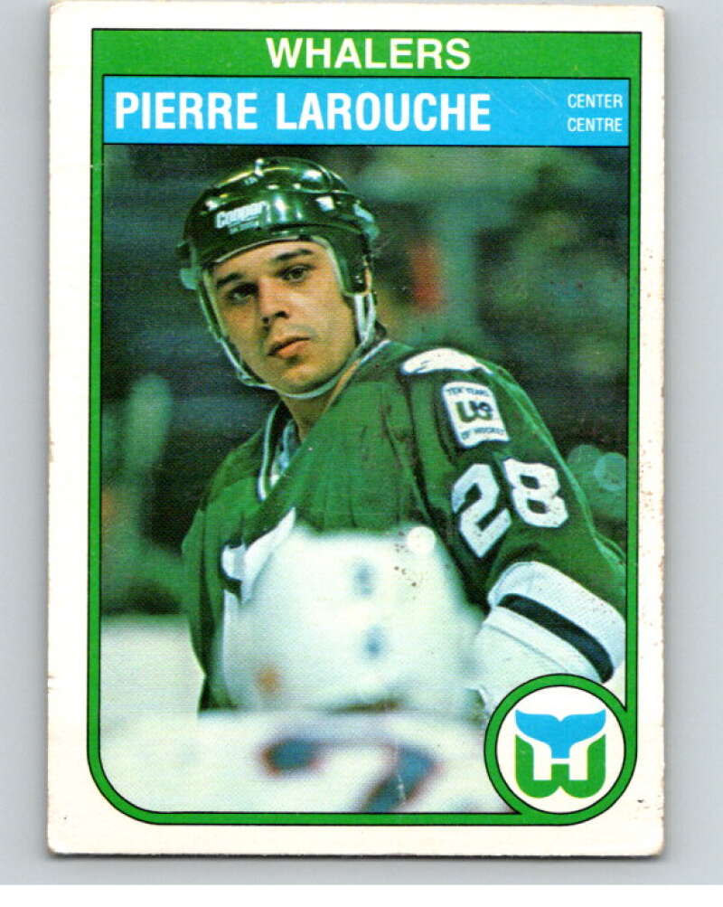 1982-83 O-Pee-Chee #125 Pierre Larouche  Hartford Whalers  V58068 Image 1