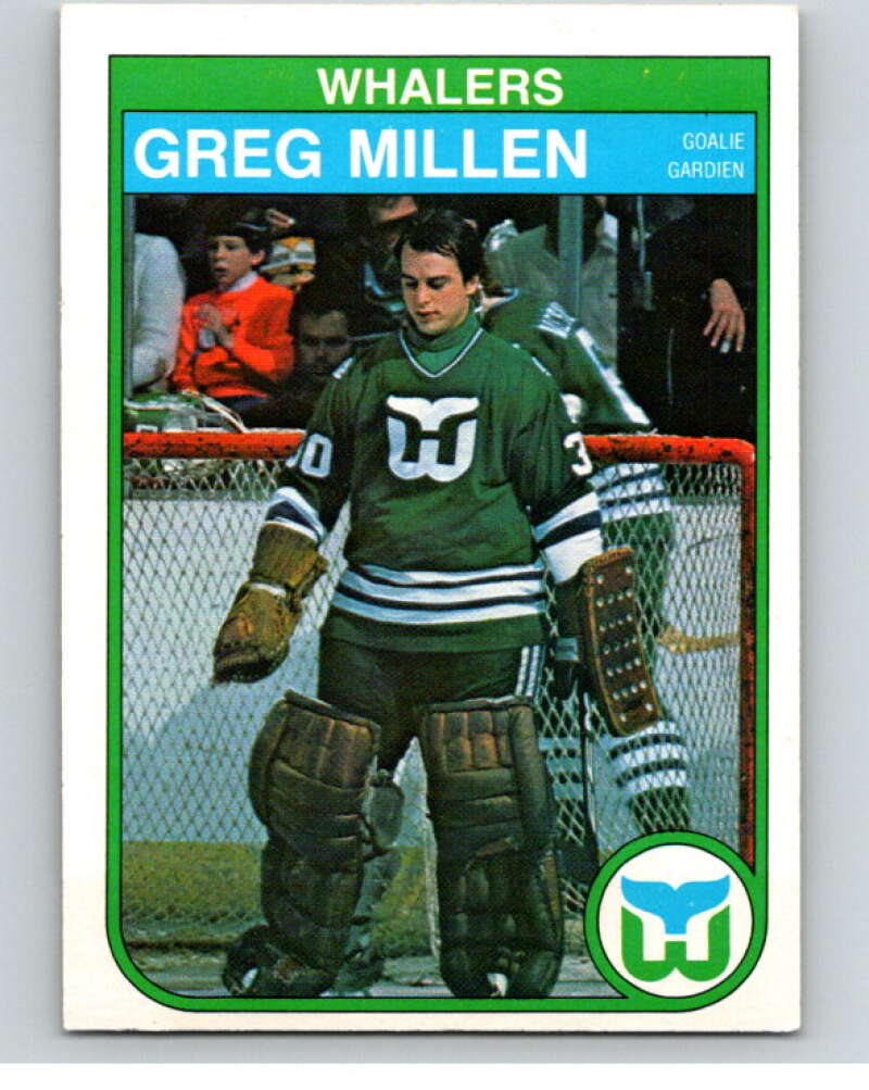 1982-83 O-Pee-Chee #126 Greg Millen  Hartford Whalers  V58070 Image 1