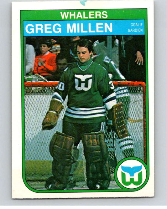 1982-83 O-Pee-Chee #126 Greg Millen  Hartford Whalers  V58071 Image 1