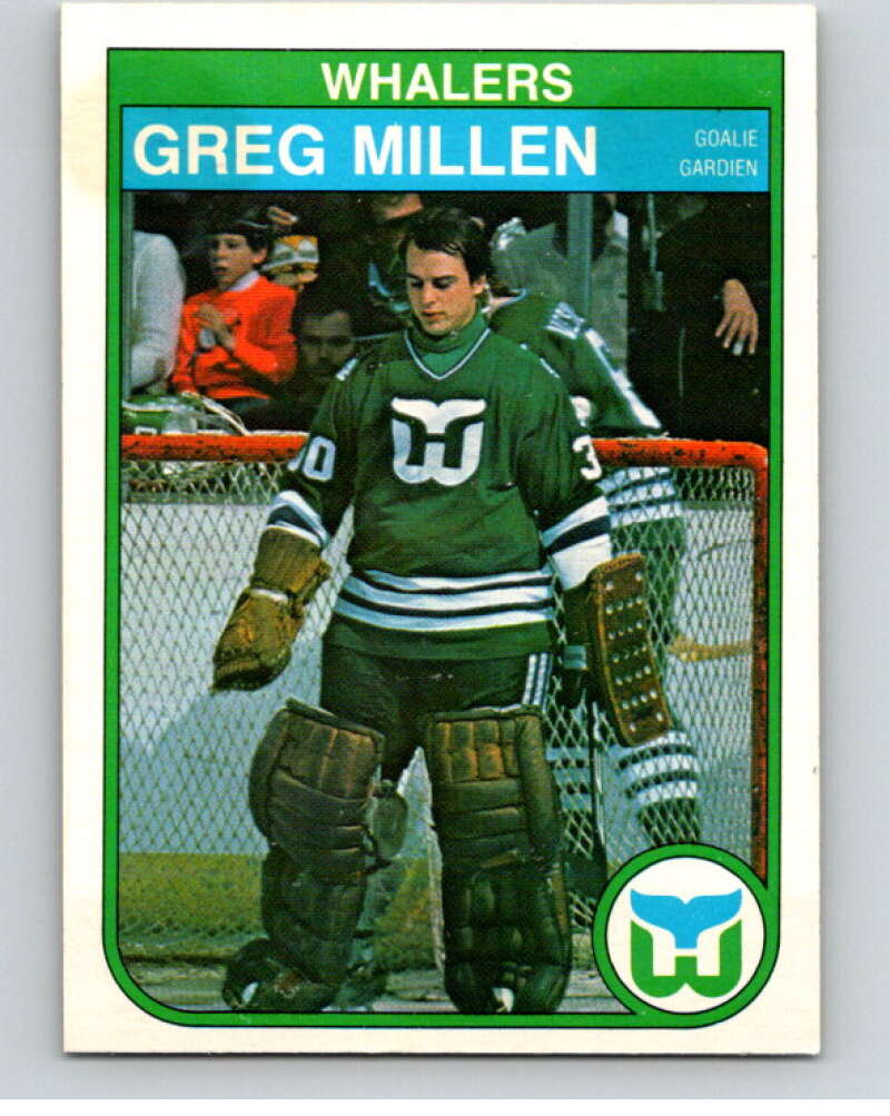 1982-83 O-Pee-Chee #126 Greg Millen  Hartford Whalers  V58072 Image 1