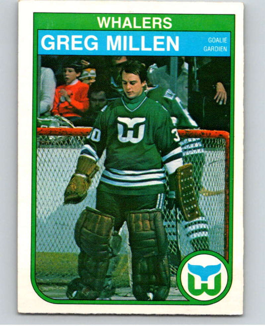 1982-83 O-Pee-Chee #126 Greg Millen  Hartford Whalers  V58073 Image 1