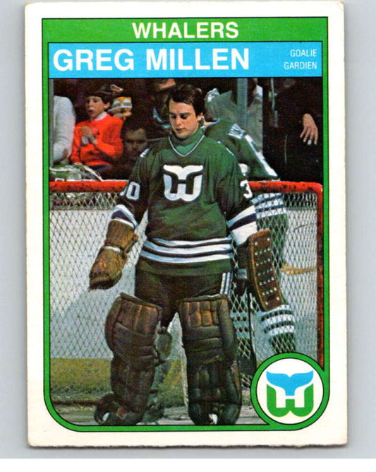 1982-83 O-Pee-Chee #126 Greg Millen  Hartford Whalers  V58074 Image 1