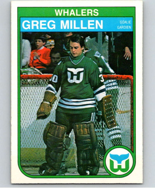 1982-83 O-Pee-Chee #126 Greg Millen  Hartford Whalers  V58075 Image 1