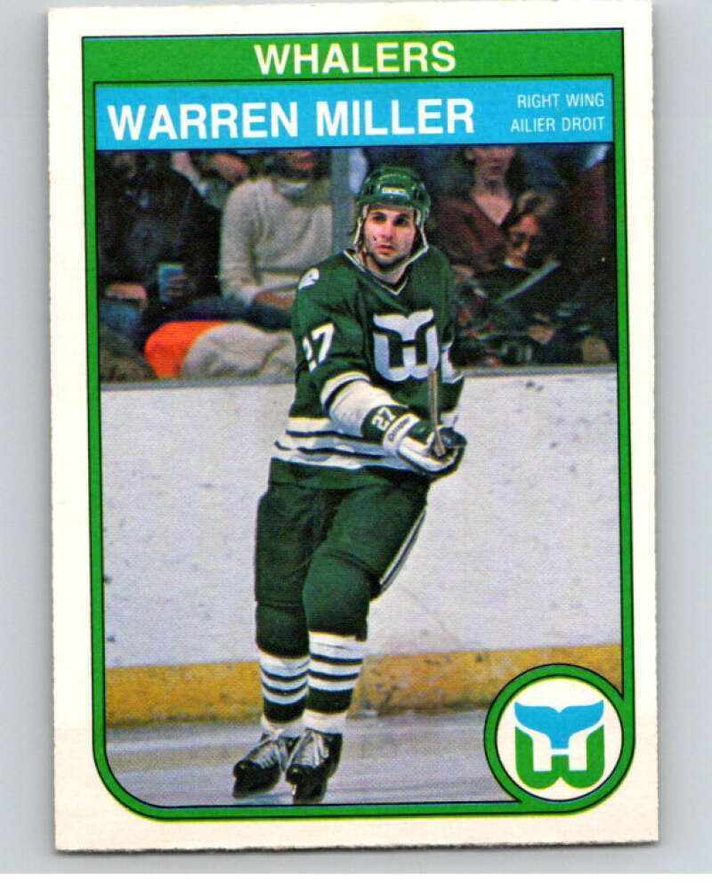 1982-83 O-Pee-Chee #127 Warren Miller  Hartford Whalers  V58078 Image 1