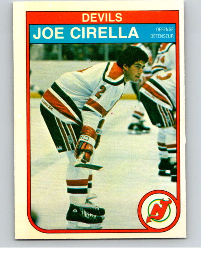 1982-83 O-Pee-Chee #137 Joe Cirella  RC Rookie New Jersey Devils  V57947 Image 1