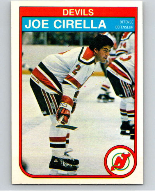 1982-83 O-Pee-Chee #137 Joe Cirella  RC Rookie New Jersey Devils  V57951 Image 1