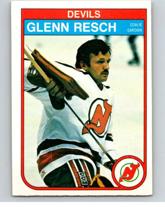 1982-83 O-Pee-Chee #145 Glenn Resch  New Jersey Devils  V58096 Image 1