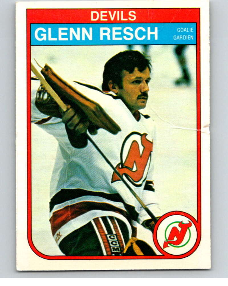 1982-83 O-Pee-Chee #145 Glenn Resch  New Jersey Devils  V58097 Image 1