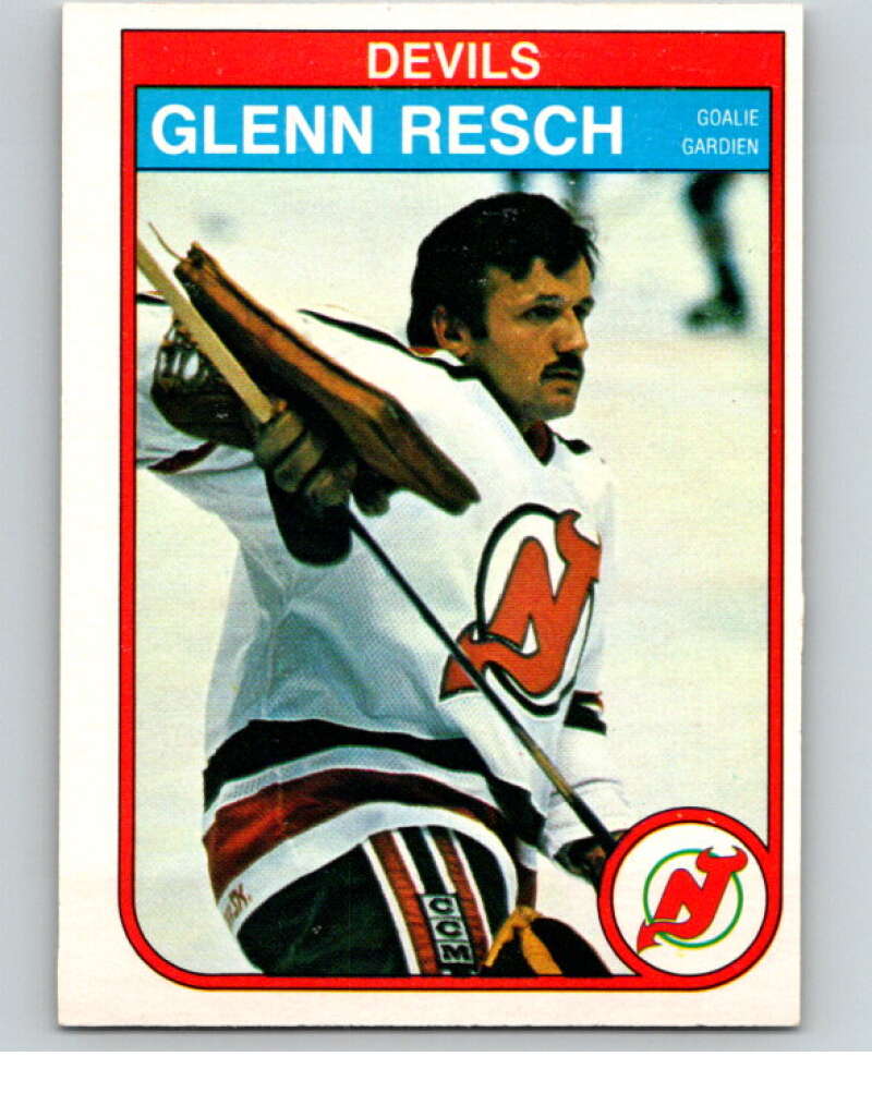 1982-83 O-Pee-Chee #145 Glenn Resch  New Jersey Devils  V58098 Image 1