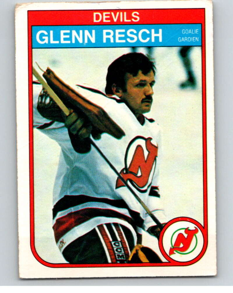 1982-83 O-Pee-Chee #145 Glenn Resch  New Jersey Devils  V58099 Image 1