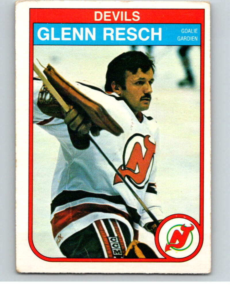 1982-83 O-Pee-Chee #145 Glenn Resch  New Jersey Devils  V58100 Image 1