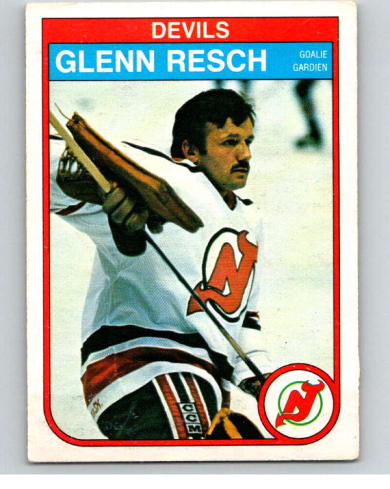 1982-83 O-Pee-Chee #145 Glenn Resch  New Jersey Devils  V58101 Image 1