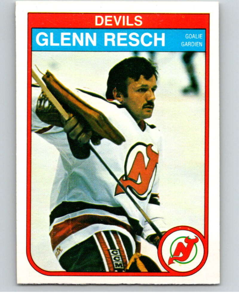 1982-83 O-Pee-Chee #145 Glenn Resch  New Jersey Devils  V58103 Image 1