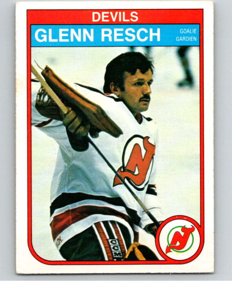 1982-83 O-Pee-Chee #145 Glenn Resch  New Jersey Devils  V58104 Image 1