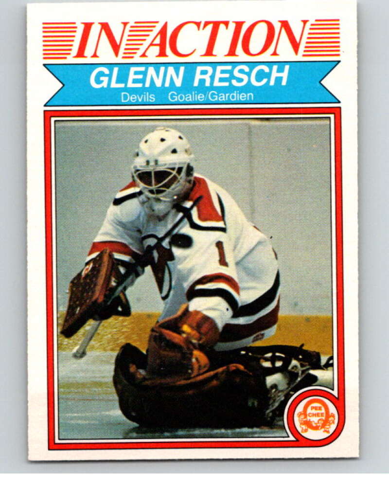 1982-83 O-Pee-Chee #146 Glenn Resch IA  New Jersey Devils  V58109 Image 1