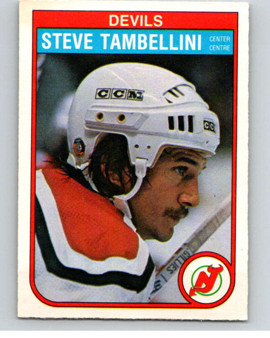 1982-83 O-Pee-Chee #147 Steve Tambellini  New Jersey Devils  V58114 Image 1